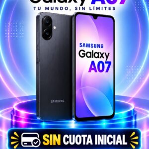 Samsung Galaxy A07 128GB a crédito sin cuota inicial en Medellín
